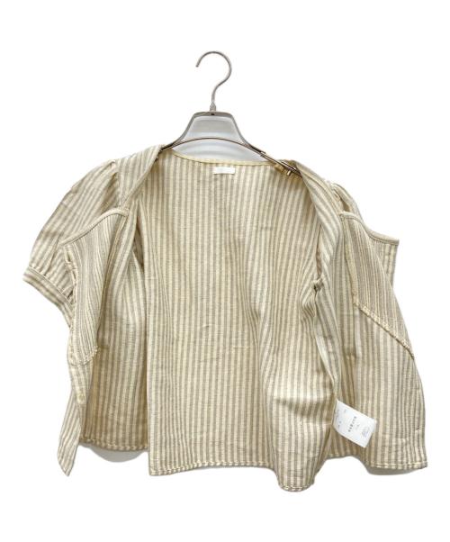 SEEALL（シーオール）SEEALL (シーオール) ブラウス ベージュ サイズ:38の古着・服飾アイテム