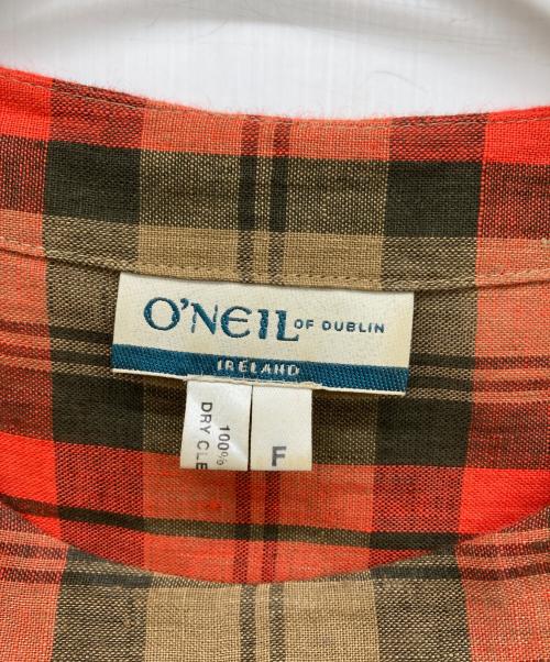 O'NEILL（オニール）O'NEILL (オニール) リネンワンピース マルチカラー サイズ:Fの古着・服飾アイテム