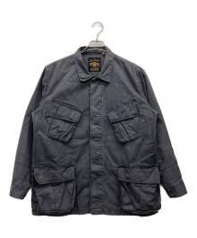 FULLCOUNT（フルカウント）の古着「ファティーグB.D.U JACKET」｜グレー
