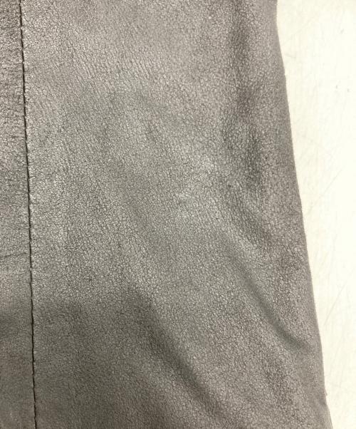 WEEKEND Max Mara（ウィークエンド マックスマーラ）Weekend Max Mara (ウィークエンド マックスマーラ) goat leather flower motif zip up short length jacket ブラック サイズ:36の古着・服飾アイテム