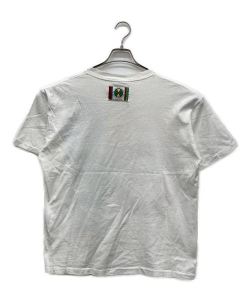 CROSS COLOURS（クロスカラーズ）CROSS COLOURS (クロスカラーズ) プリントTシャツ ホワイト サイズ:ONE SIZEの古着・服飾アイテム