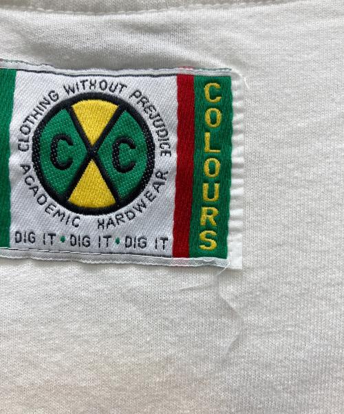CROSS COLOURS（クロスカラーズ）CROSS COLOURS (クロスカラーズ) プリントTシャツ ホワイト サイズ:ONE SIZEの古着・服飾アイテム