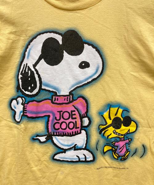 LOGOTEL（ロゴテル）LOGOTEL (ロゴテル) プリントTシャツ イエロー サイズ:Lの古着・服飾アイテム