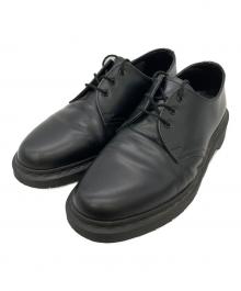 Dr.Martens（ドクターマーチン）の古着「3ホールレザーシューズ」｜ブラック