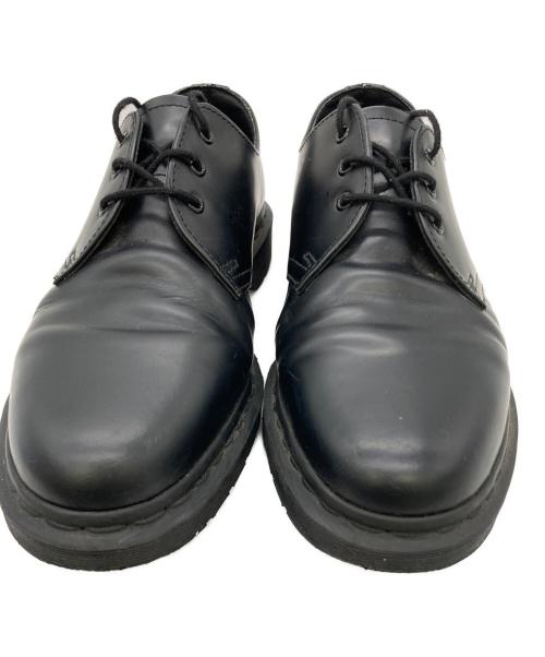 Dr.Martens（ドクターマーチン）Dr.Martens (ドクターマーチン) 3ホールレザーシューズ ブラック サイズ:UK8の古着・服飾アイテム