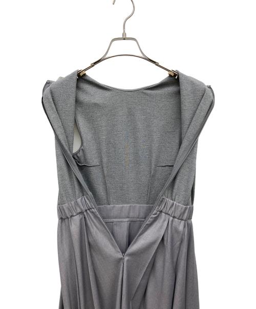 darich（ダーリッチ）Darich (ダーリッチ) ランダムビジューノースリロングワンピース グレー サイズ:Freeの古着・服飾アイテム