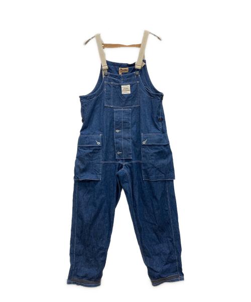 NIGEL CABOURN LYBRO（ナイジェルケーボン ライブロ）NIGEL CABOURN LYBRO (ナイジェルケーボン ライブロ) オーバーオール インディゴ サイズ:UNI 42-56の古着・服飾アイテム