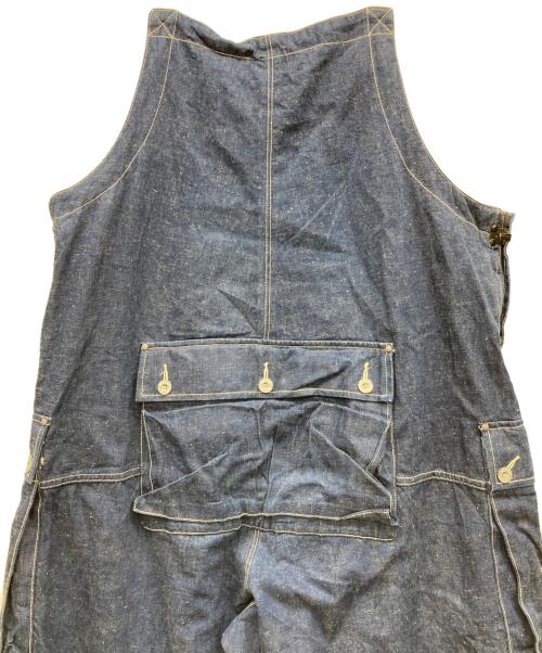 NIGEL CABOURN LYBRO（ナイジェルケーボン ライブロ）NIGEL CABOURN LYBRO (ナイジェルケーボン ライブロ) オーバーオール インディゴ サイズ:UNI 42-56の古着・服飾アイテム