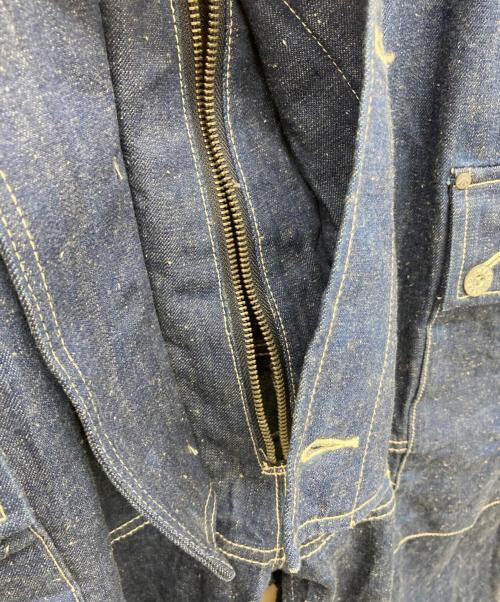 NIGEL CABOURN LYBRO（ナイジェルケーボン ライブロ）NIGEL CABOURN LYBRO (ナイジェルケーボン ライブロ) オーバーオール インディゴ サイズ:UNI 42-56の古着・服飾アイテム