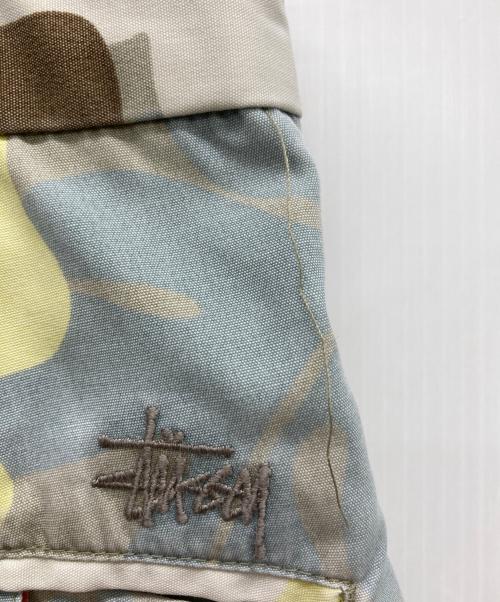 stussy（ステューシー）stussy (ステューシー) 花柄サーフパンツ ベージュ サイズ:30の古着・服飾アイテム