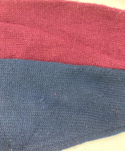 Eddie Bauer（エディーバウアー）Eddie Bauer (エディーバウアー) モックネック柄刺繍ニット マルチカラー サイズ:L/Gの古着・服飾アイテム