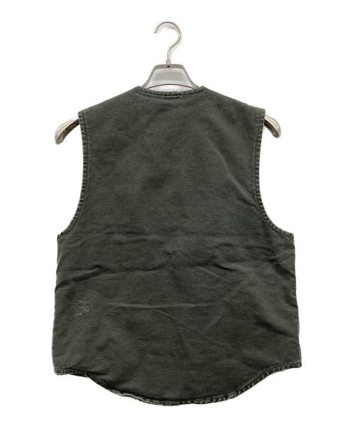 CarHartt（カーハート）CarHartt (カーハート) ダックベスト モスグリーン サイズ:S-Rの古着・服飾アイテム
