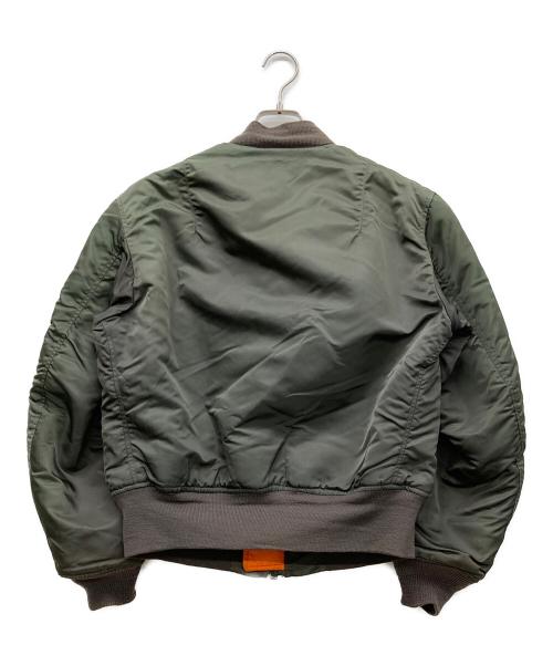 ALPHA（アルファ）ALPHA (アルファ) MA-1ジャケット カーキ サイズ:Ｍの古着・服飾アイテム