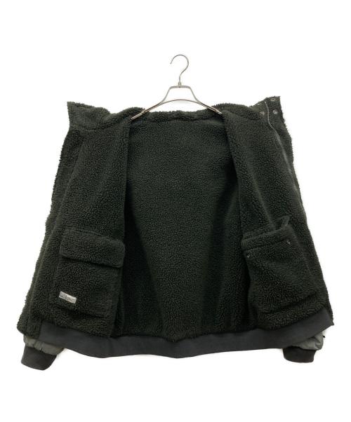 thisisneverthat（ディスイズネバーザット）thisisneverthat (ディスイズネバーザット) Reversible Sherpa Jacket オリーブ サイズ:Mの古着・服飾アイテム