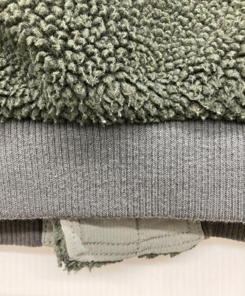 thisisneverthat（ディスイズネバーザット）thisisneverthat (ディスイズネバーザット) Reversible Sherpa Jacket オリーブ サイズ:Mの古着・服飾アイテム