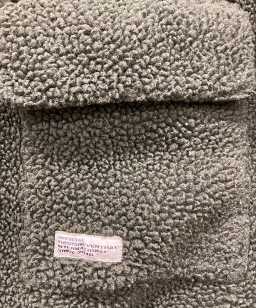 thisisneverthat（ディスイズネバーザット）thisisneverthat (ディスイズネバーザット) Reversible Sherpa Jacket オリーブ サイズ:Mの古着・服飾アイテム