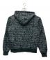 stussy (ステューシー) ショーンフォント総柄ロゴパーカー ブラック サイズ:MEDIUM：10000円