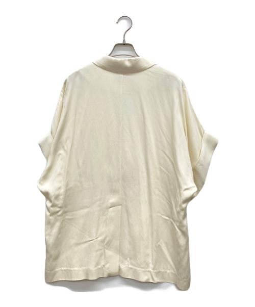Adam et Rope（アダム エ ロペ）Adam et Rope (アダム エ ロペ) ショートスリーブシャツジャケット アイボリー サイズ:Fの古着・服飾アイテム