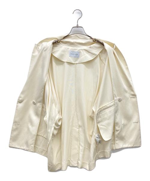 Adam et Rope（アダム エ ロペ）Adam et Rope (アダム エ ロペ) ショートスリーブシャツジャケット アイボリー サイズ:Fの古着・服飾アイテム