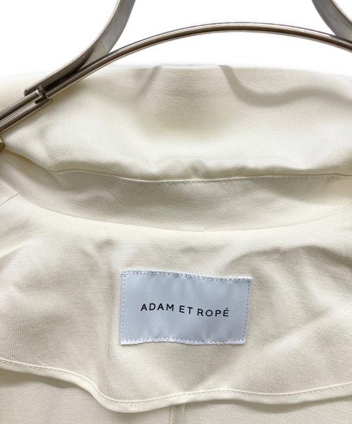 Adam et Rope（アダム エ ロペ）Adam et Rope (アダム エ ロペ) ショートスリーブシャツジャケット アイボリー サイズ:Fの古着・服飾アイテム