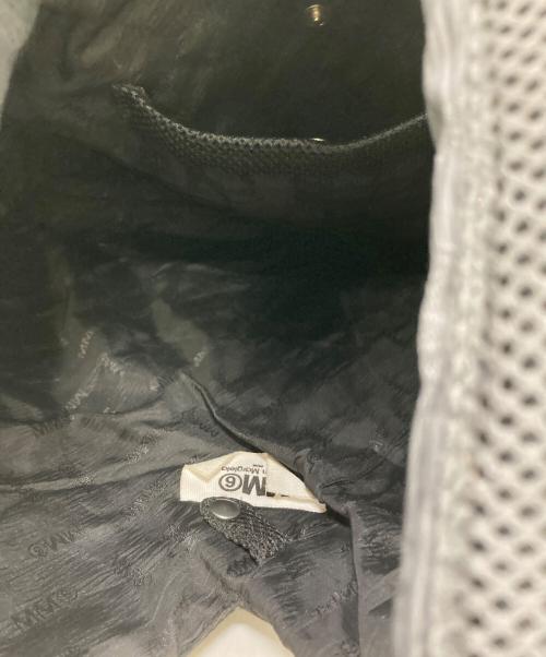 MM6 Maison Margiela（エムエムシックスメゾンマルジェラ）MM6 Maison Margiela (エムエムシックスメゾンマルジェラ) メッシュジャパニーズトートバッグ ブラックの古着・服飾アイテム