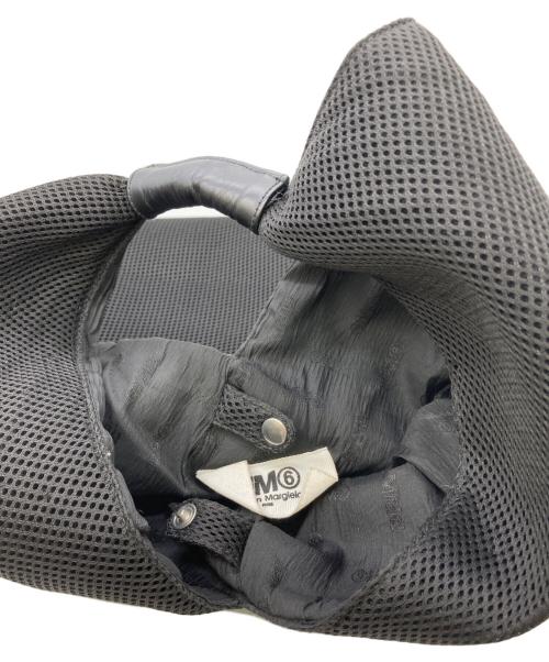 MM6 Maison Margiela（エムエムシックスメゾンマルジェラ）MM6 Maison Margiela (エムエムシックスメゾンマルジェラ) メッシュジャパニーズトートバッグ ブラックの古着・服飾アイテム