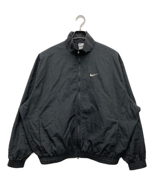 NIKE（ナイキ）NIKE (ナイキ) オーバーサイズドウーブントラックジャケット ブラック サイズ:Ｌの古着・服飾アイテム