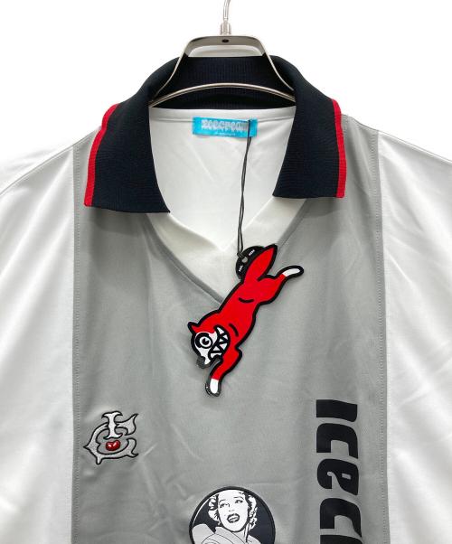 ICE CREAM（アイスクリーム）ICE CREAM (アイスクリーム) Football Shirt ホワイト サイズ:Lの古着・服飾アイテム