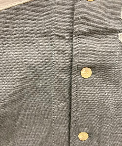 KEBOZ（ケボズ）KEBOZ (ケボズ) ベースボールシャツ ブラック サイズ:Ｓの古着・服飾アイテム