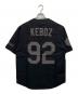KEBOZ (ケボズ) ベースボールシャツ ブラック サイズ:Ｓ：7000円