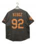 KEBOZ (ケボズ) ベースボールシャツ グレー サイズ:Ｍ：7000円