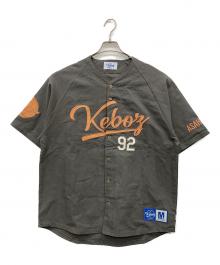 KEBOZ（ケボズ）の古着「ベースボールシャツ」｜グレー