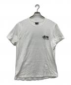 stussyステューシー）の古着「プリントTシャツ」｜ホワイト