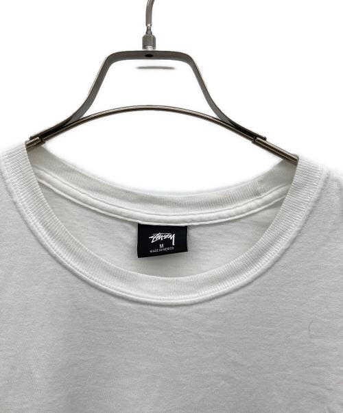 stussy（ステューシー）stussy (ステューシー) プリントTシャツ ホワイト サイズ:Ｍの古着・服飾アイテム
