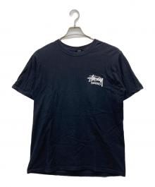 stussy（ステューシー）の古着「プリントTシャツ」｜ブラック