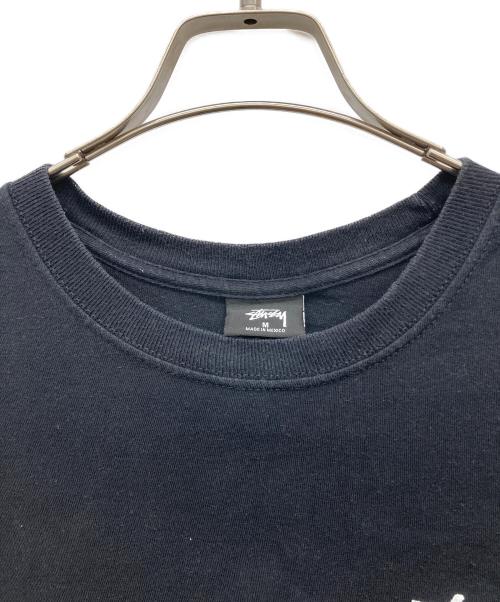 stussy（ステューシー）stussy (ステューシー) プリントTシャツ ブラック サイズ:Ｍの古着・服飾アイテム