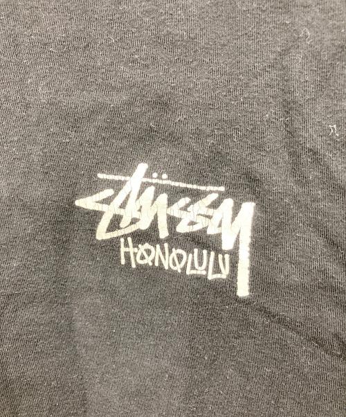 stussy（ステューシー）stussy (ステューシー) プリントTシャツ ブラック サイズ:Ｍの古着・服飾アイテム