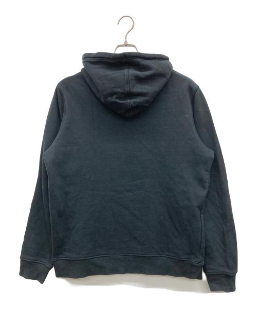 stussy（ステューシー）stussy (ステューシー) Dickies (ディッキーズ) ワンポイントプリントパーカー ブラック サイズ:Mの古着・服飾アイテム