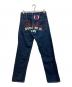 A BATHING APE (アベイシングエイプ) ベイプヘッドデニムパンツ インディゴ サイズ:S：10000円