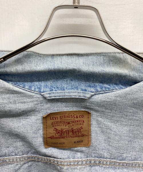 LEVI'S（リーバイス）LEVI'S (リーバイス) デニムジャケット スカイブルー サイズ:XLARGEの古着・服飾アイテム