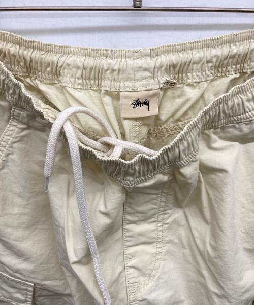 stussy（ステューシー）stussy (ステューシー) Ripstop Cargo Beach Pant ベージュ サイズ:Mの古着・服飾アイテム