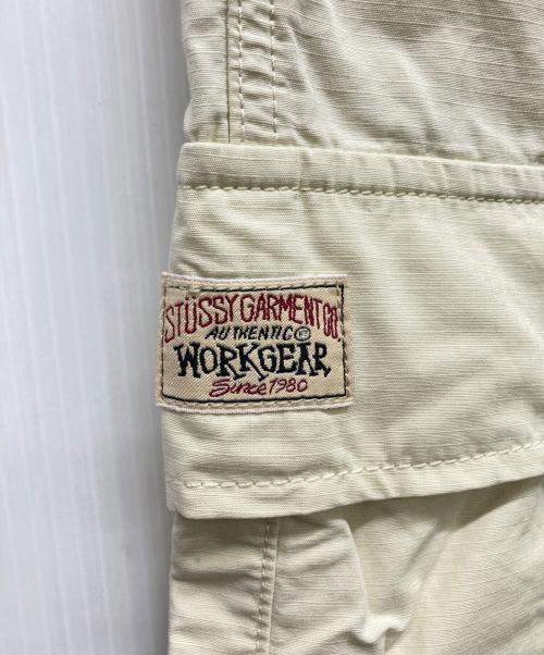 stussy（ステューシー）stussy (ステューシー) Ripstop Cargo Beach Pant ベージュ サイズ:Mの古着・服飾アイテム