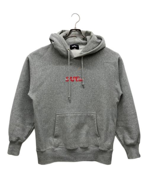 SAPEur（サプール）SAPEur (サプール) MASATOSHI HAMADA HOODIE GREY グレー サイズ:MEDIUMの古着・服飾アイテム