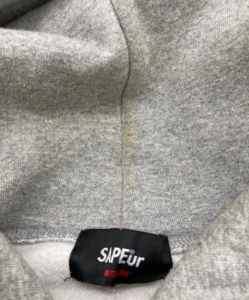 SAPEur（サプール）SAPEur (サプール) MASATOSHI HAMADA HOODIE GREY グレー サイズ:MEDIUMの古着・服飾アイテム