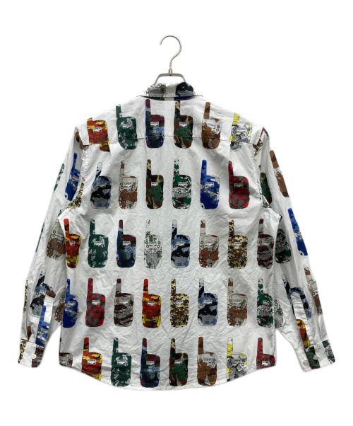 SUPREME（シュプリーム）Supreme (シュプリーム) Walkie Talkie Shirt ホワイト サイズ:Sの古着・服飾アイテム