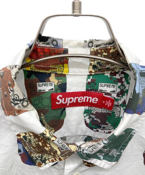 SUPREME（シュプリーム）Supreme (シュプリーム) Walkie Talkie Shirt ホワイト サイズ:Sの古着・服飾アイテム