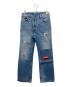 LEVI'S（リーバイス）の古着「パッチワークデニムパンツ」｜インディゴ