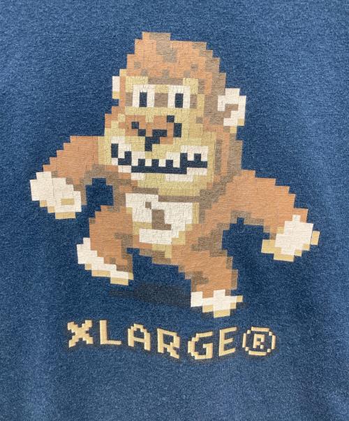 X-LARGE（エクストララージ）X-LARGE (エクストララージ) 90s 半袖カットソー 旧タグ ネイビー サイズ:largeの古着・服飾アイテム