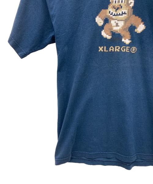 X-LARGE（エクストララージ）X-LARGE (エクストララージ) 90s 半袖カットソー 旧タグ ネイビー サイズ:largeの古着・服飾アイテム
