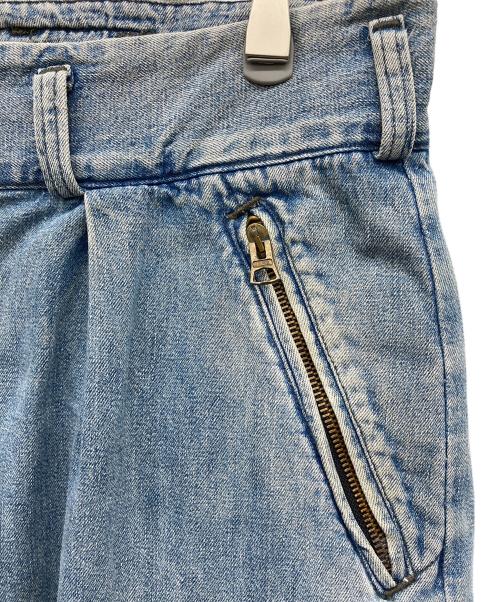 RRL（ダブルアールエル）RRL (ダブルアールエル) デニムカーゴハーフパンツ 初期三ツ星タグ インディゴ サイズ:34の古着・服飾アイテム